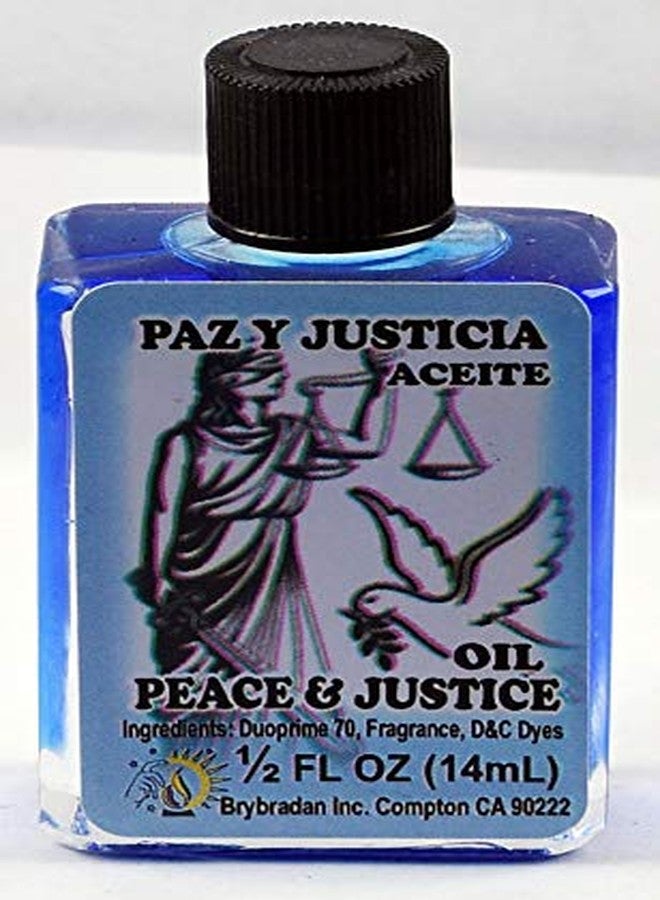 MW BRYBRADAN Peace & Justice Oil/PAZ Y JUSTICIA ACEITE 1/2 FL OZ 14.7ML